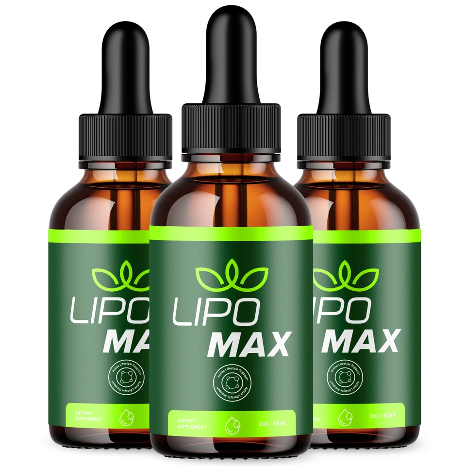 LipoMax 3 bottles